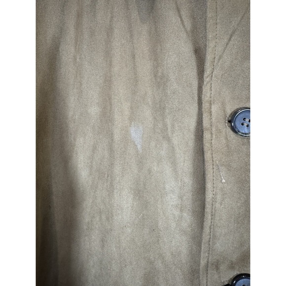 Roundtree & Yorke Jacket Adult L Brown Pockets Suede Coat Outdoors Mens - Picture 5 of 9